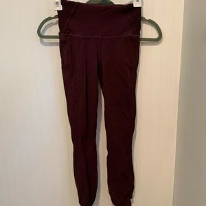 Athleta legging with side cutouts